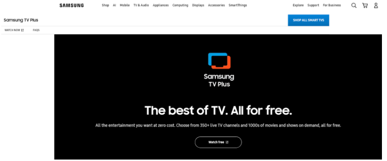 Samsung TV Plus
